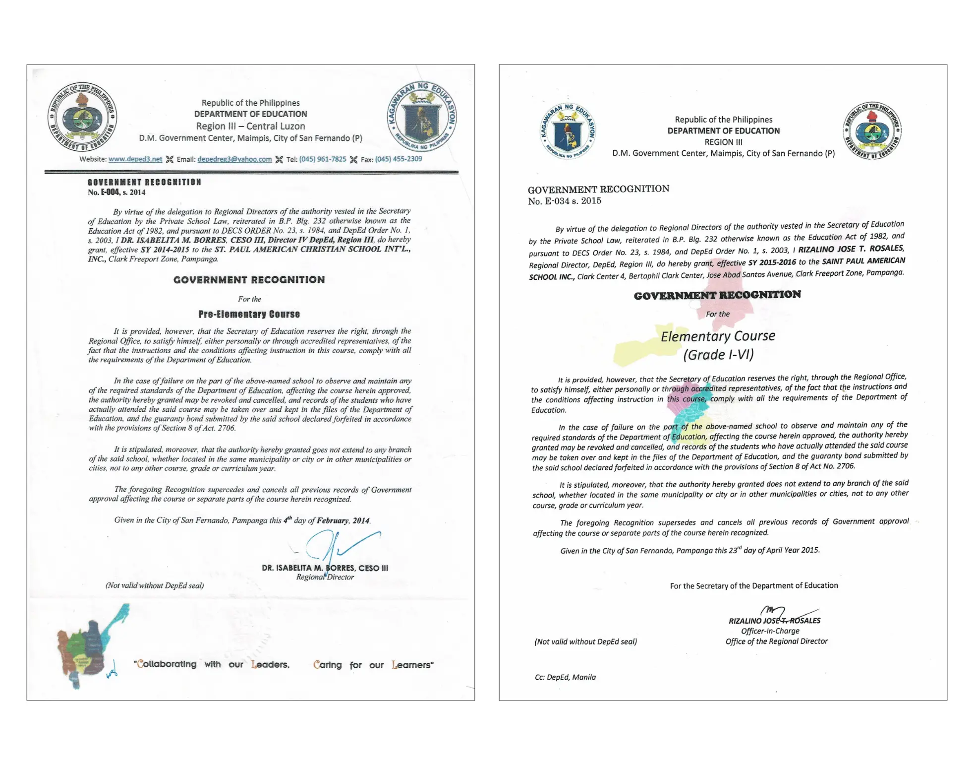 DepEd Certificate 1